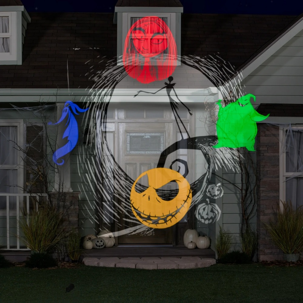 Disney Nightmare Before Christmas LED Whirl-A-Motion Plus Light‎ Projector